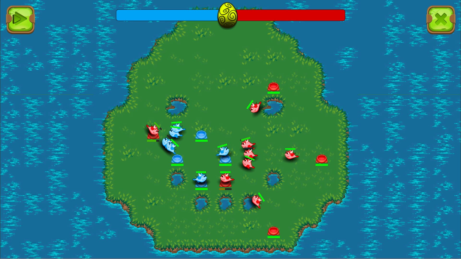 Eggs War - Screenshot