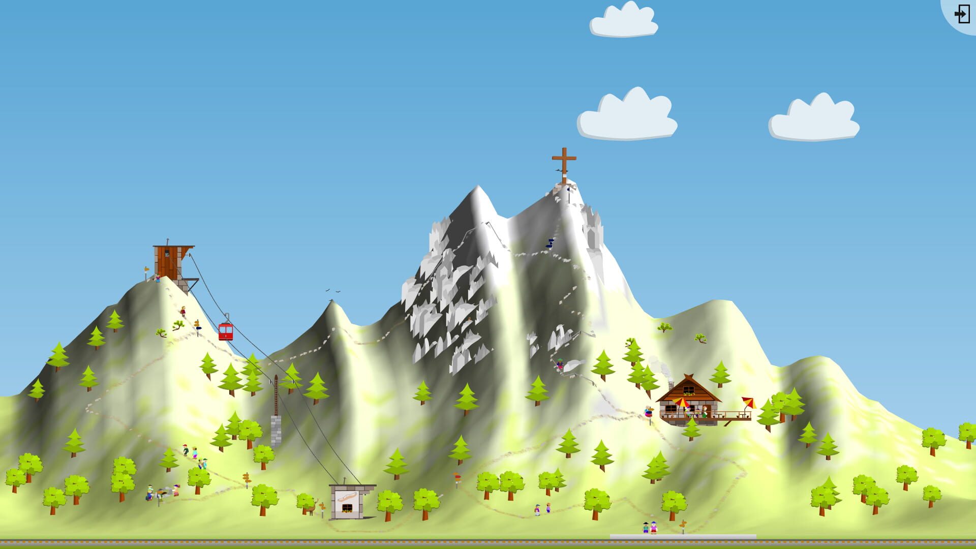 Draw-A-Mountain - Screenshot