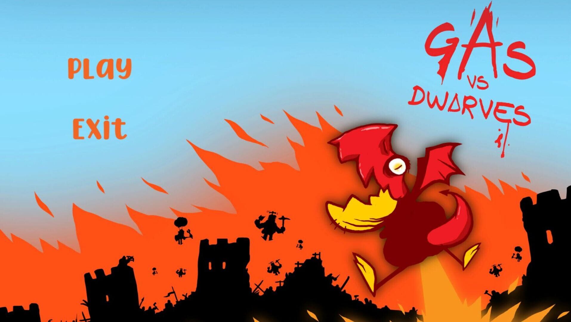 Gas vs. Dwarves - Screenshot
