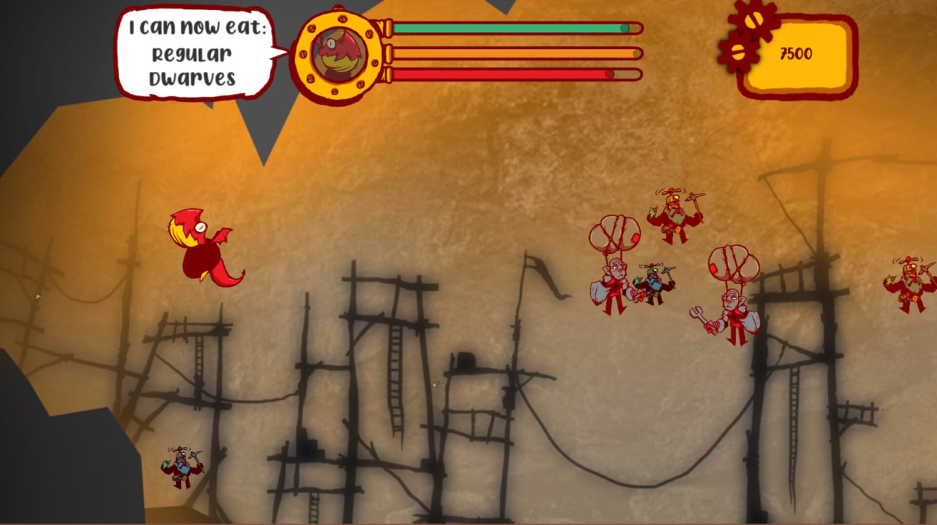 Gas vs. Dwarves - Screenshot