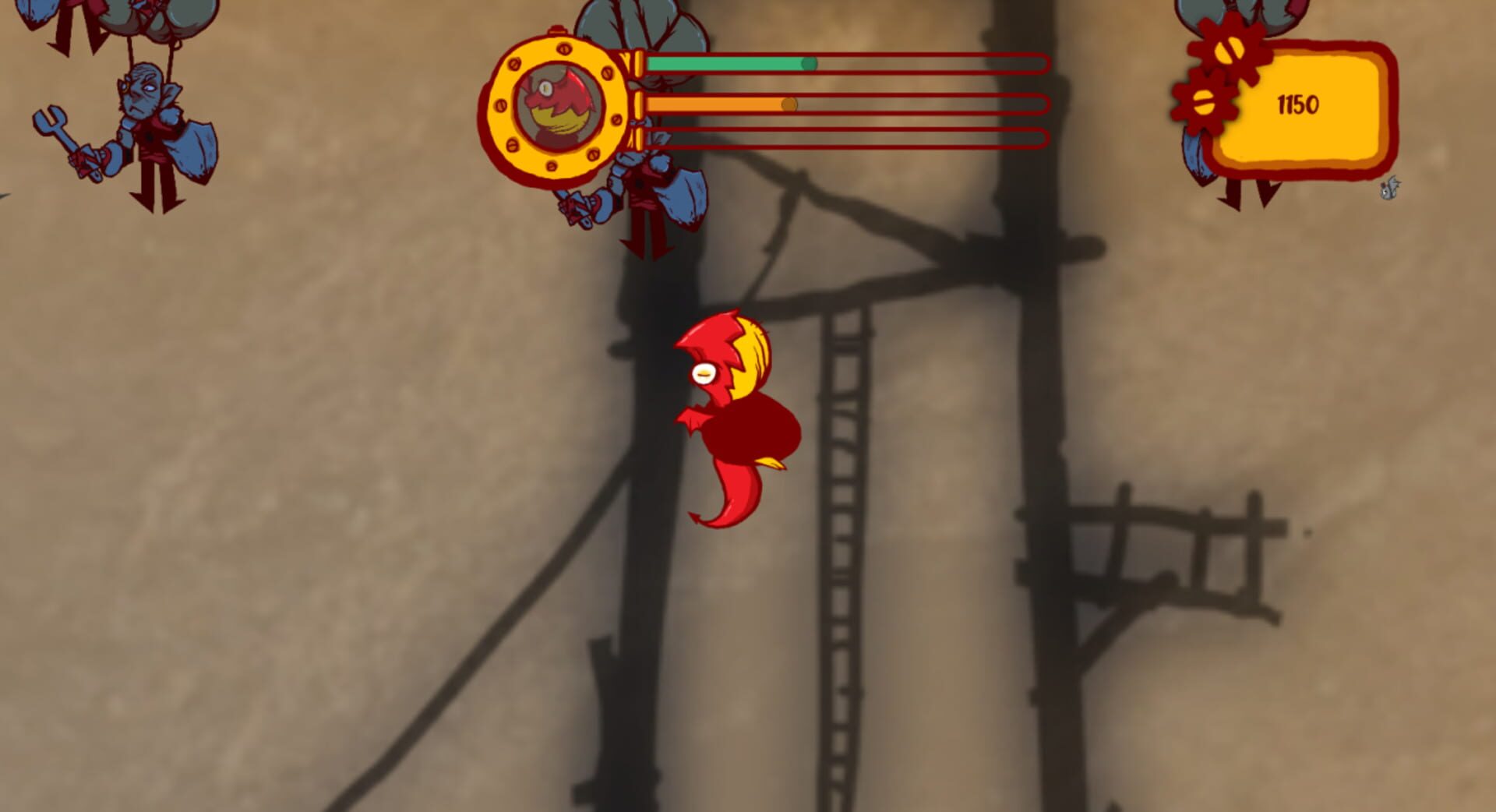 Gas vs. Dwarves - Screenshot