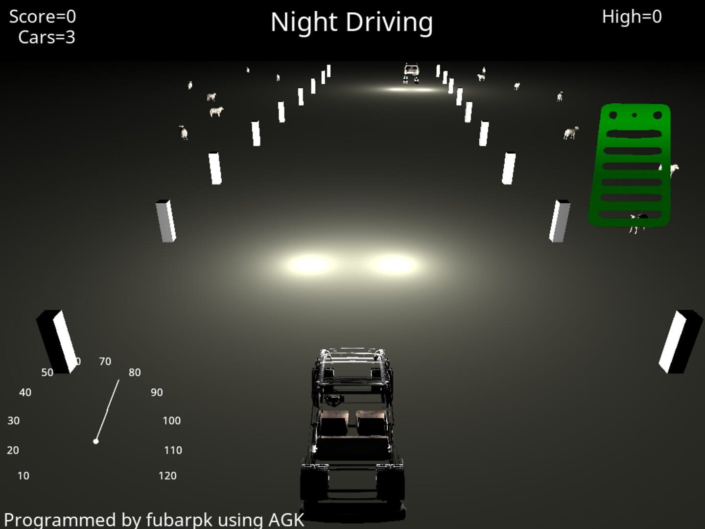 My Night Driving - Screenshot