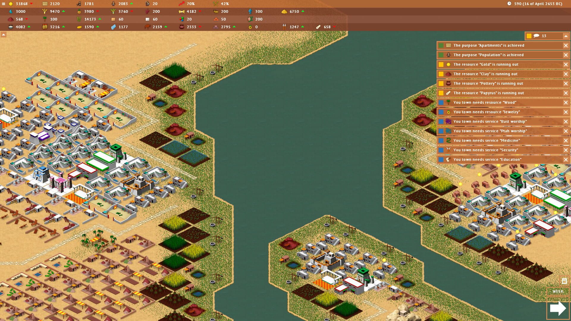 Turn-Based Kingdom: Ancient Egypt - Screenshot