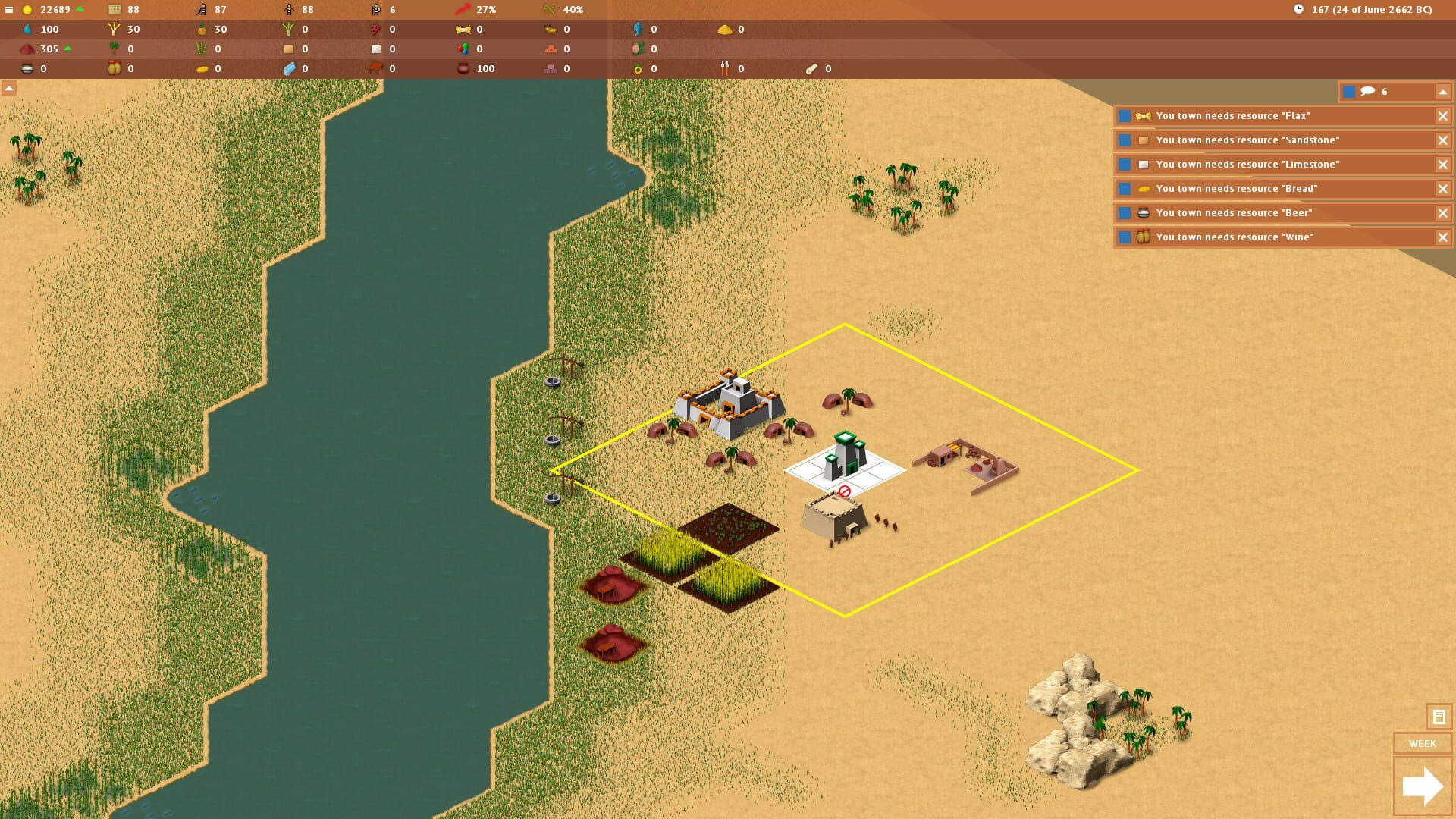 Turn-Based Kingdom: Ancient Egypt - Screenshot