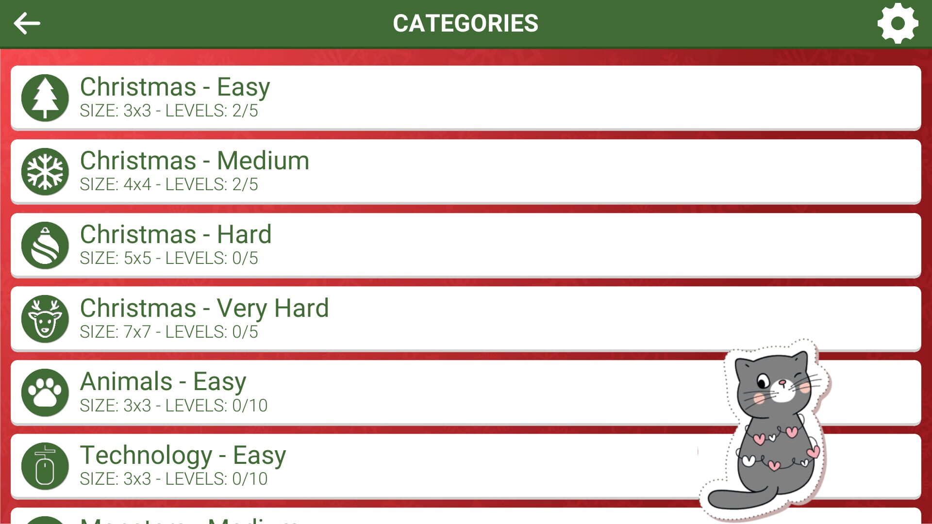 Square Word: Christmas Edition - Screenshot