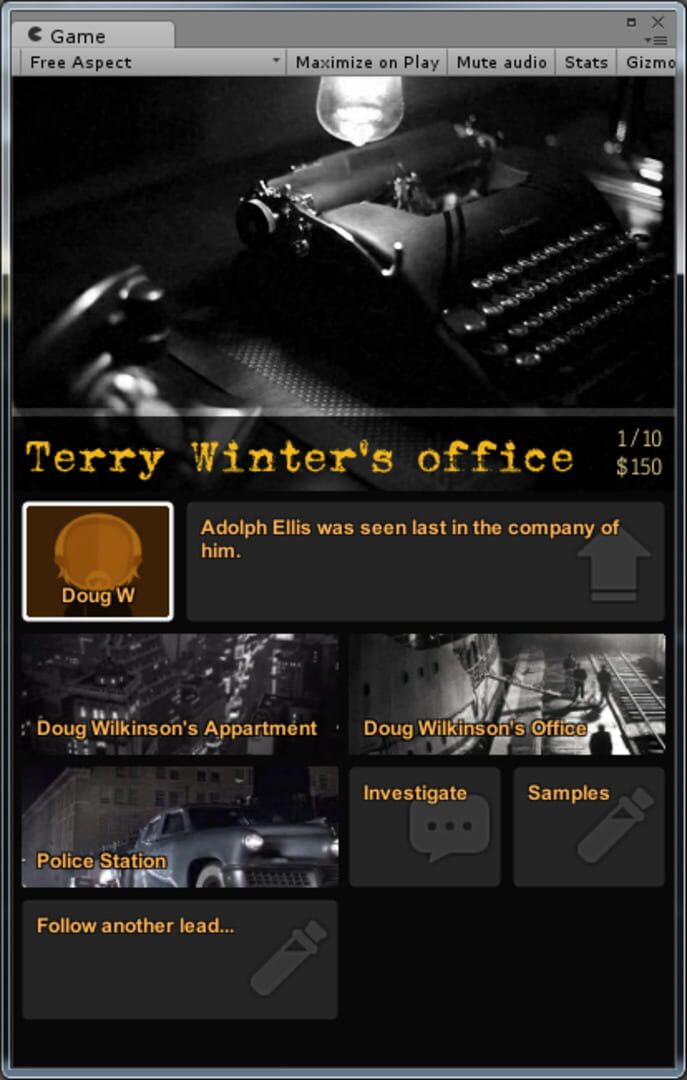 The Casebook of Terry Winter - Screenshot