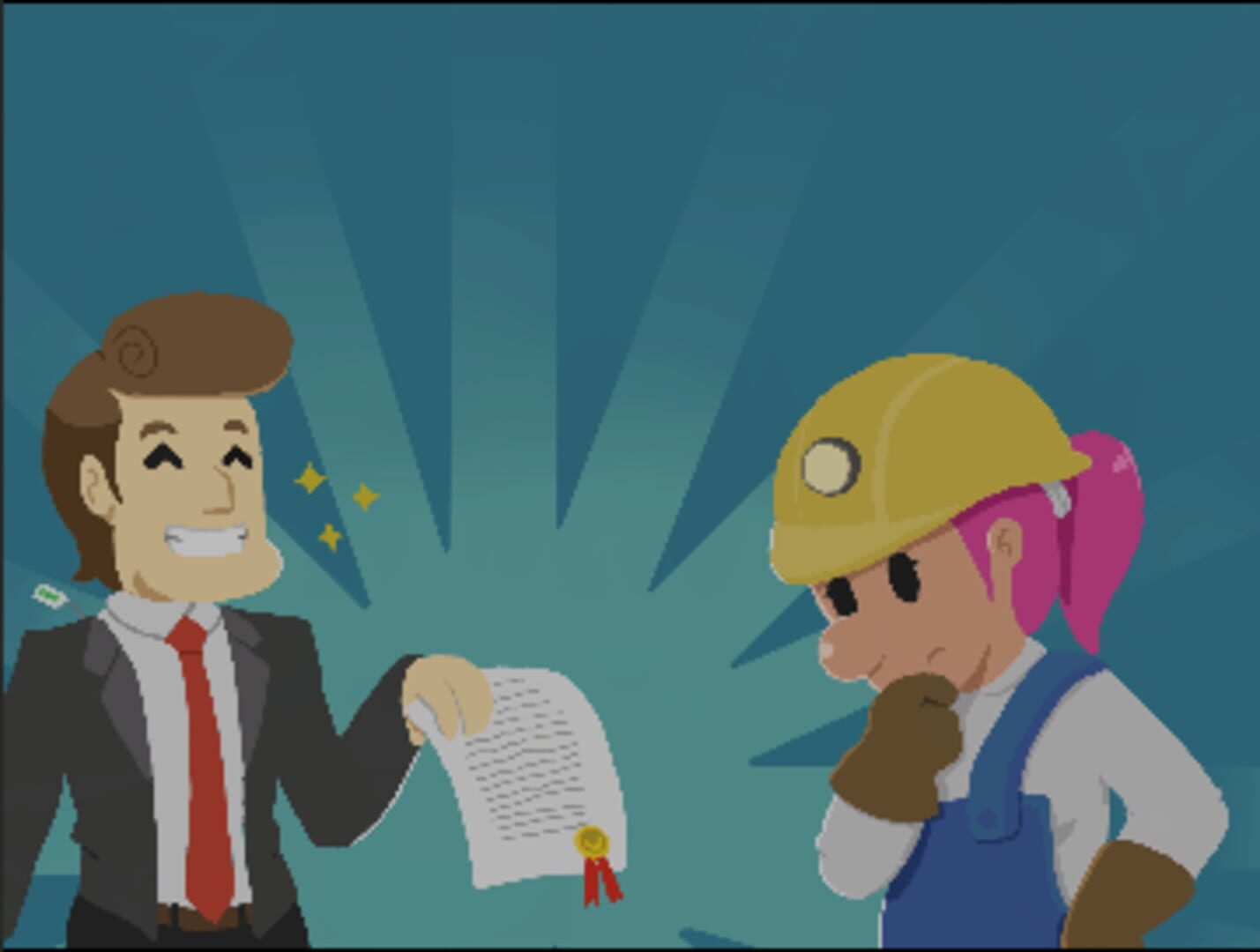 The Miner Digs - Screenshot