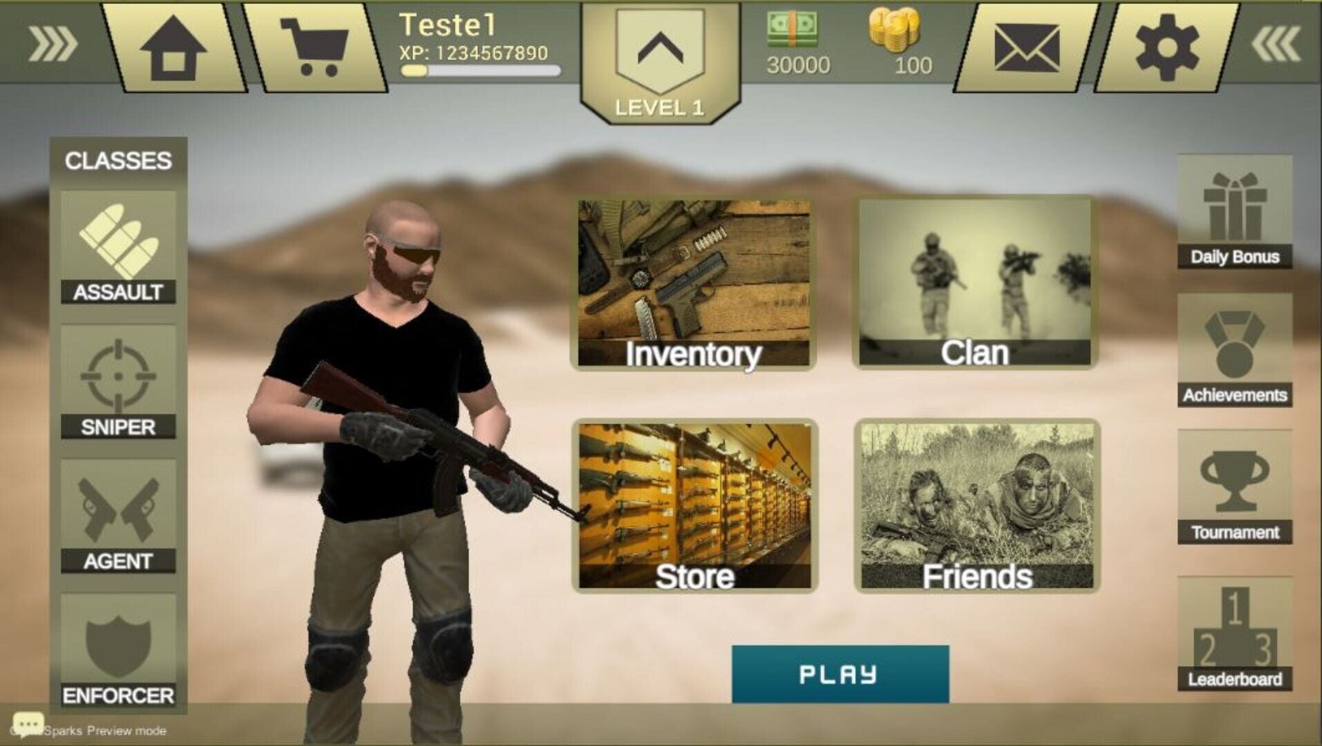 Mercenaries Land - Screenshot