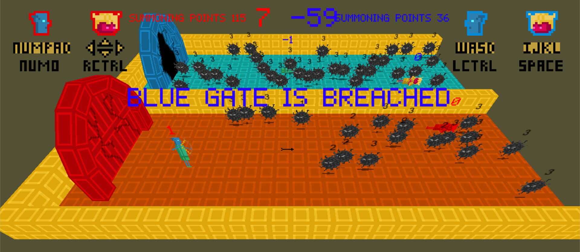 Bar the Gates - Screenshot
