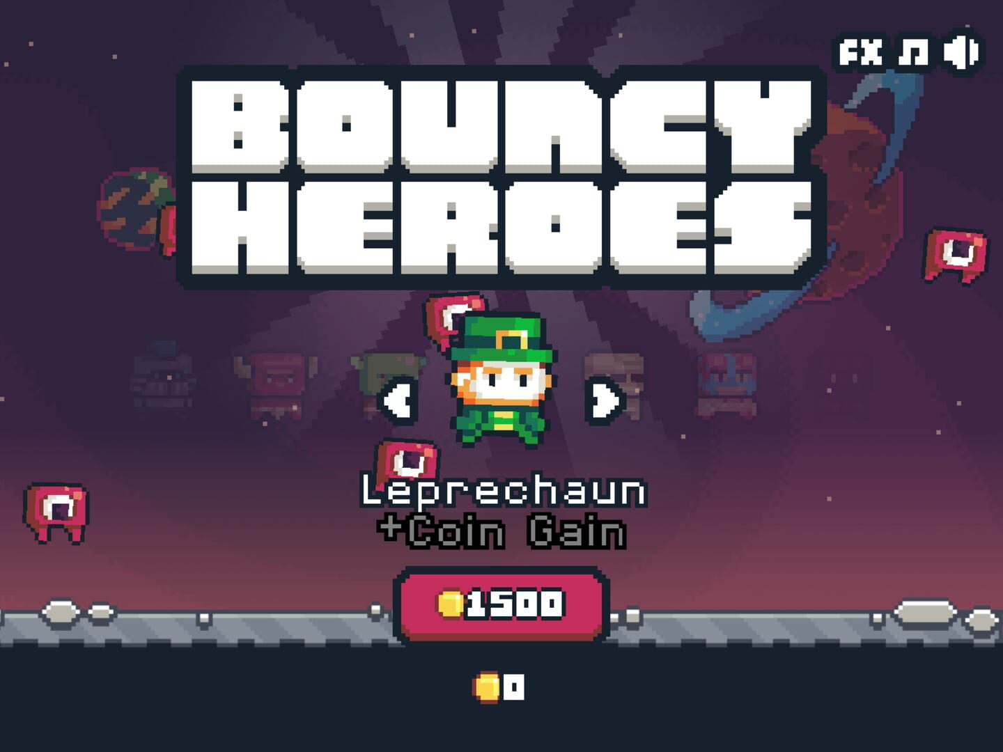 Bouncy Heroes - Screenshot