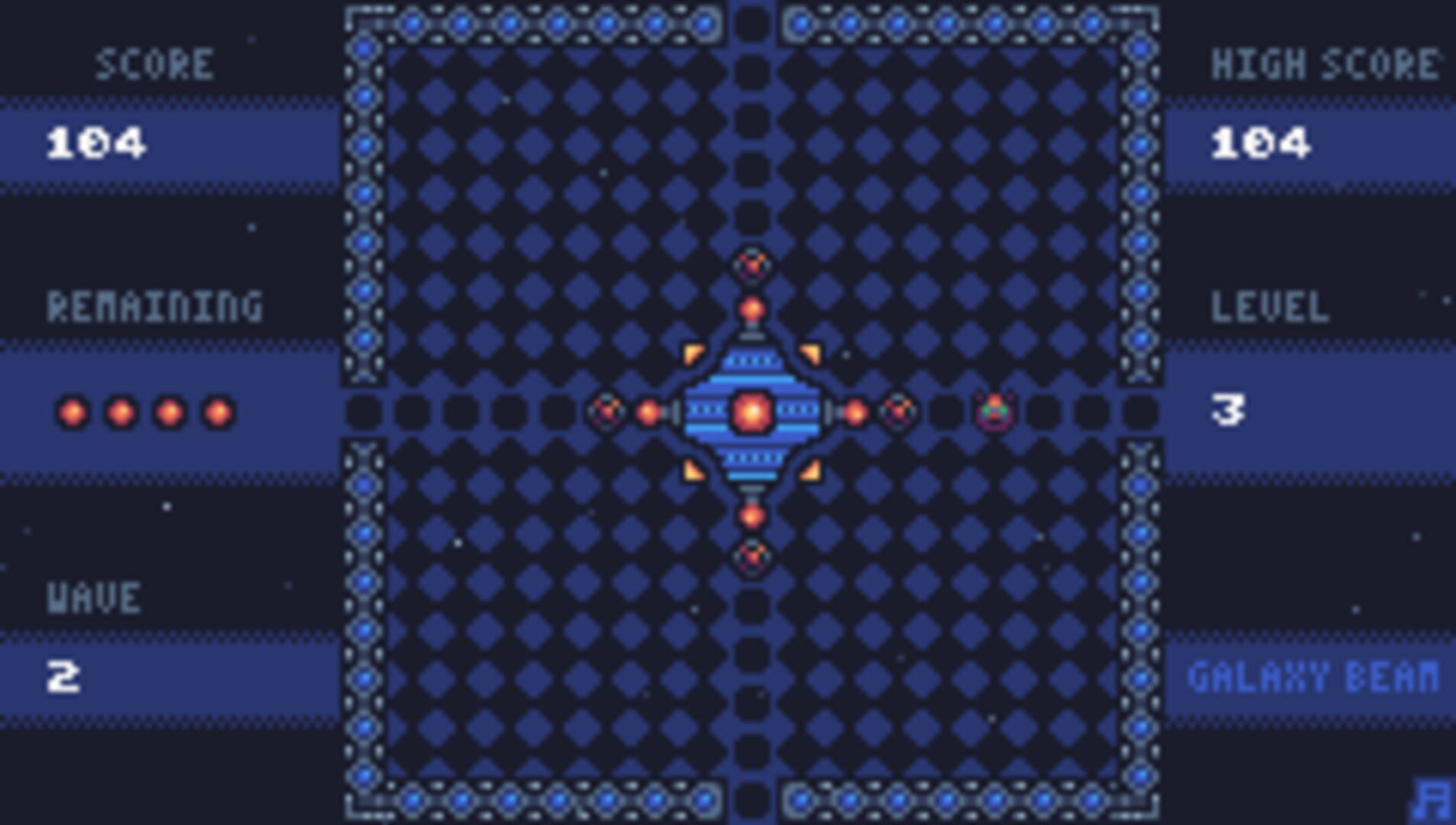 Galaxy Beam - Screenshot
