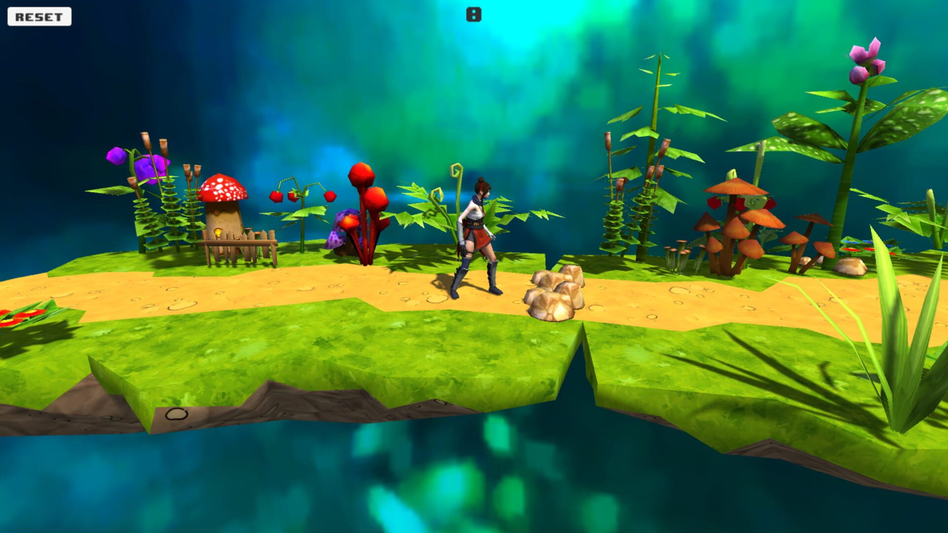 Nia in Mushroom World - Screenshot