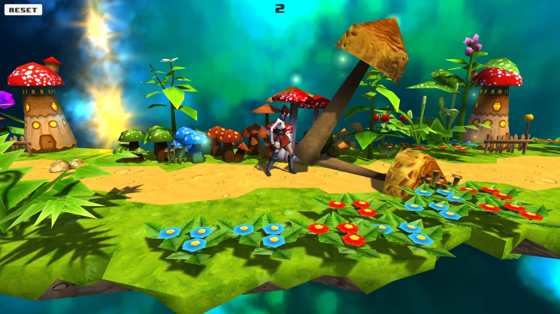 Nia in Mushroom World - Screenshot