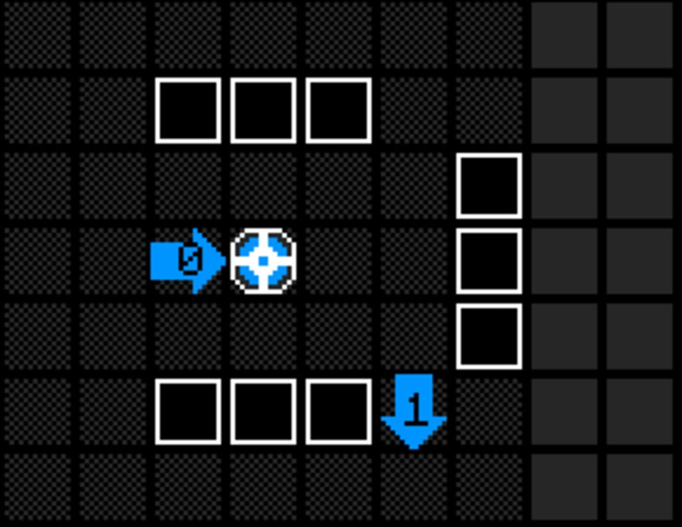 The Area Where You Can't Place Arrows - Screenshot