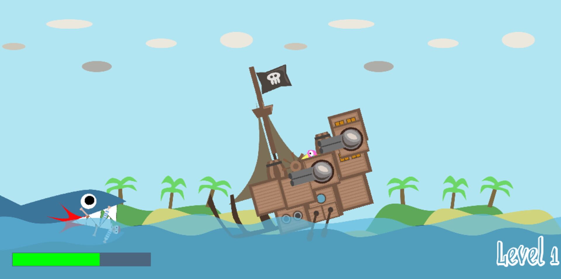 Pirates Overboard - Screenshot