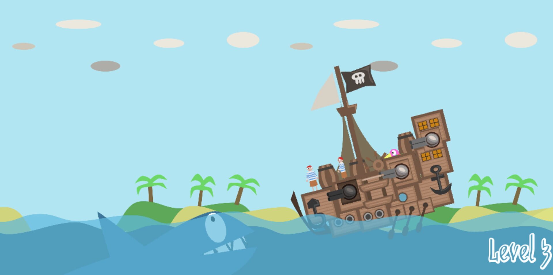 Pirates Overboard - Screenshot