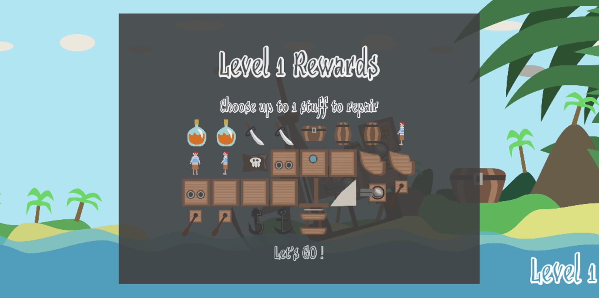 Pirates Overboard - Screenshot