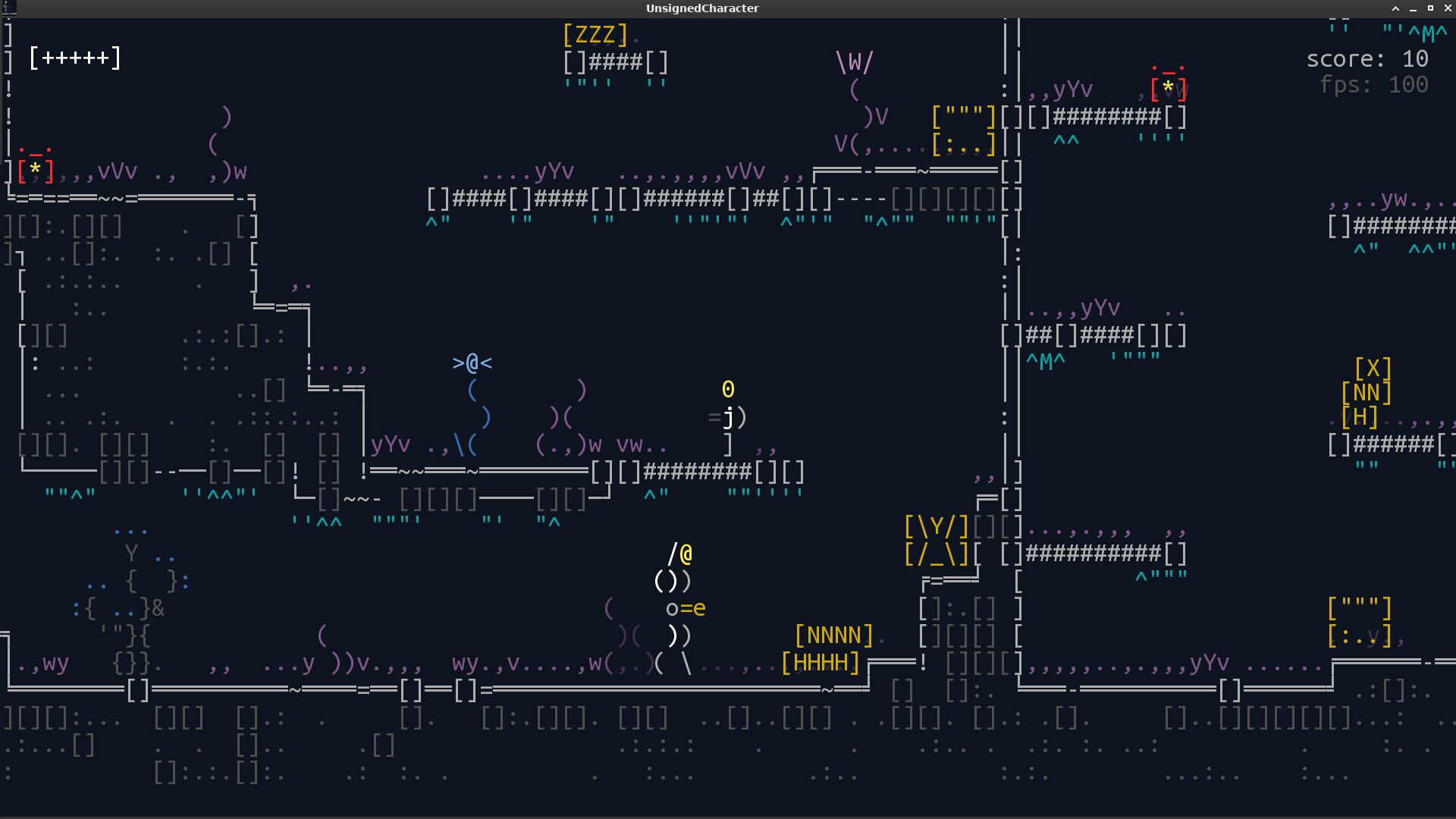 Unsigned Character - Screenshot