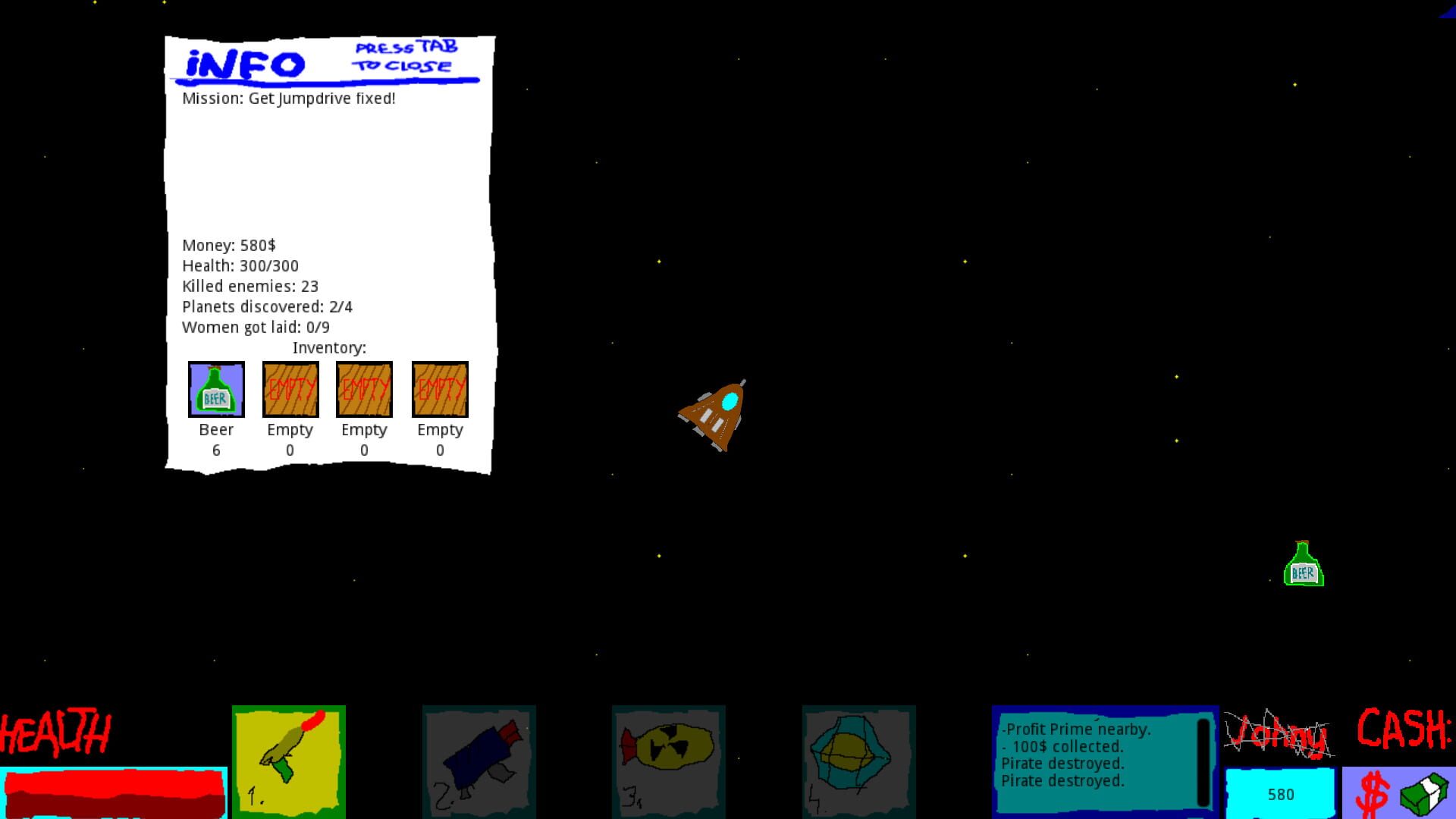 Space Danger: G.O.N. - Screenshot