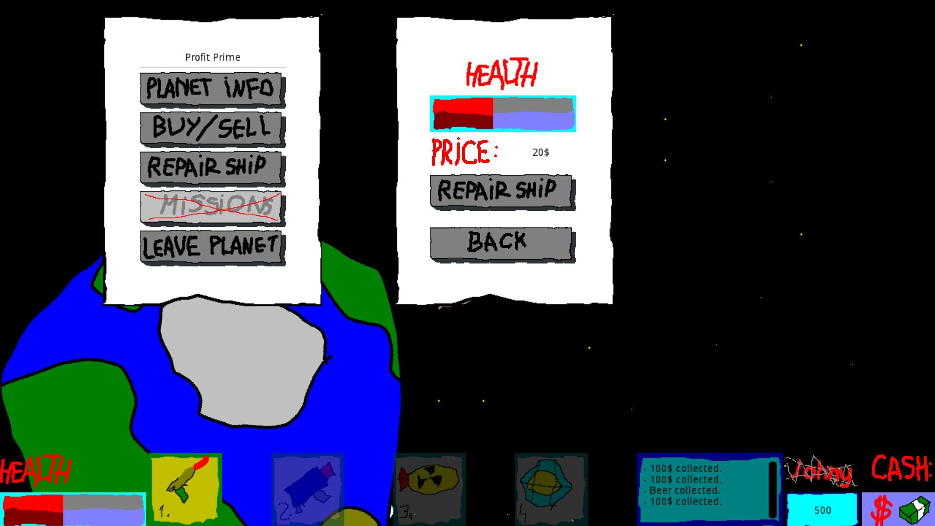 Space Danger: G.O.N. - Screenshot
