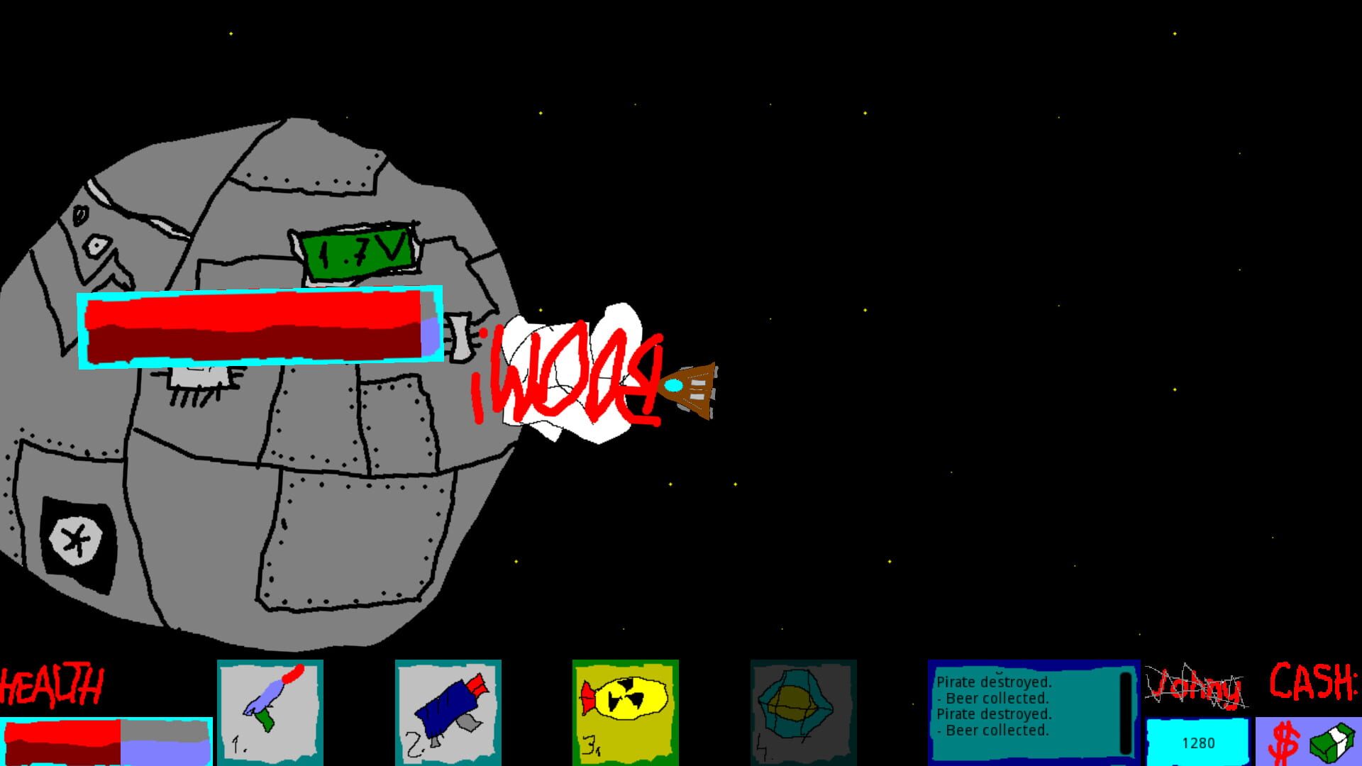 Space Danger: G.O.N. - Screenshot