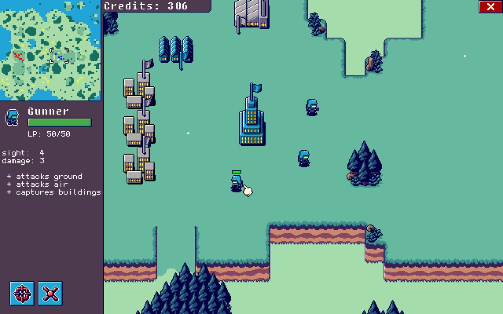 Tiny Pixel Wars - Screenshot
