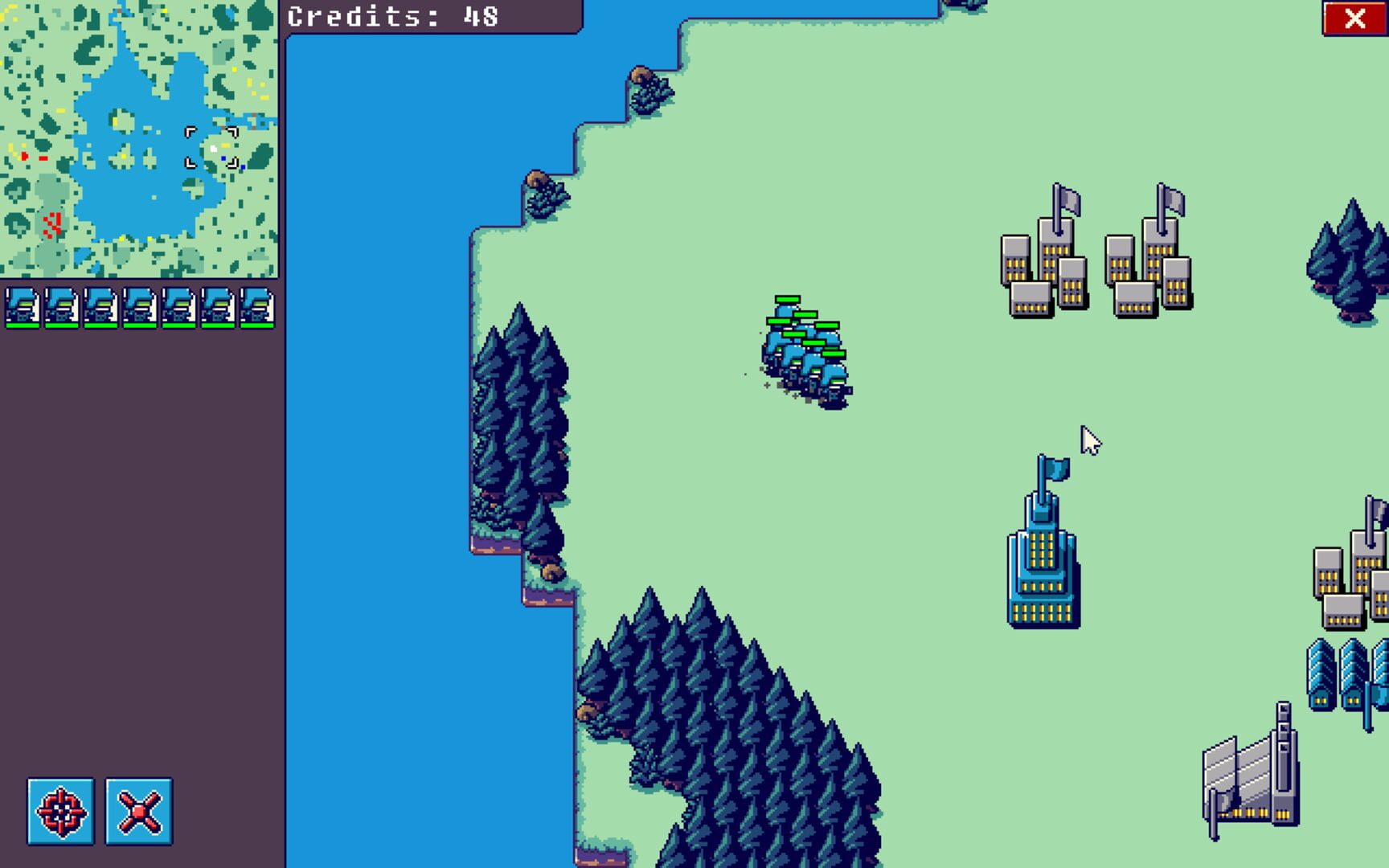Tiny Pixel Wars - Screenshot