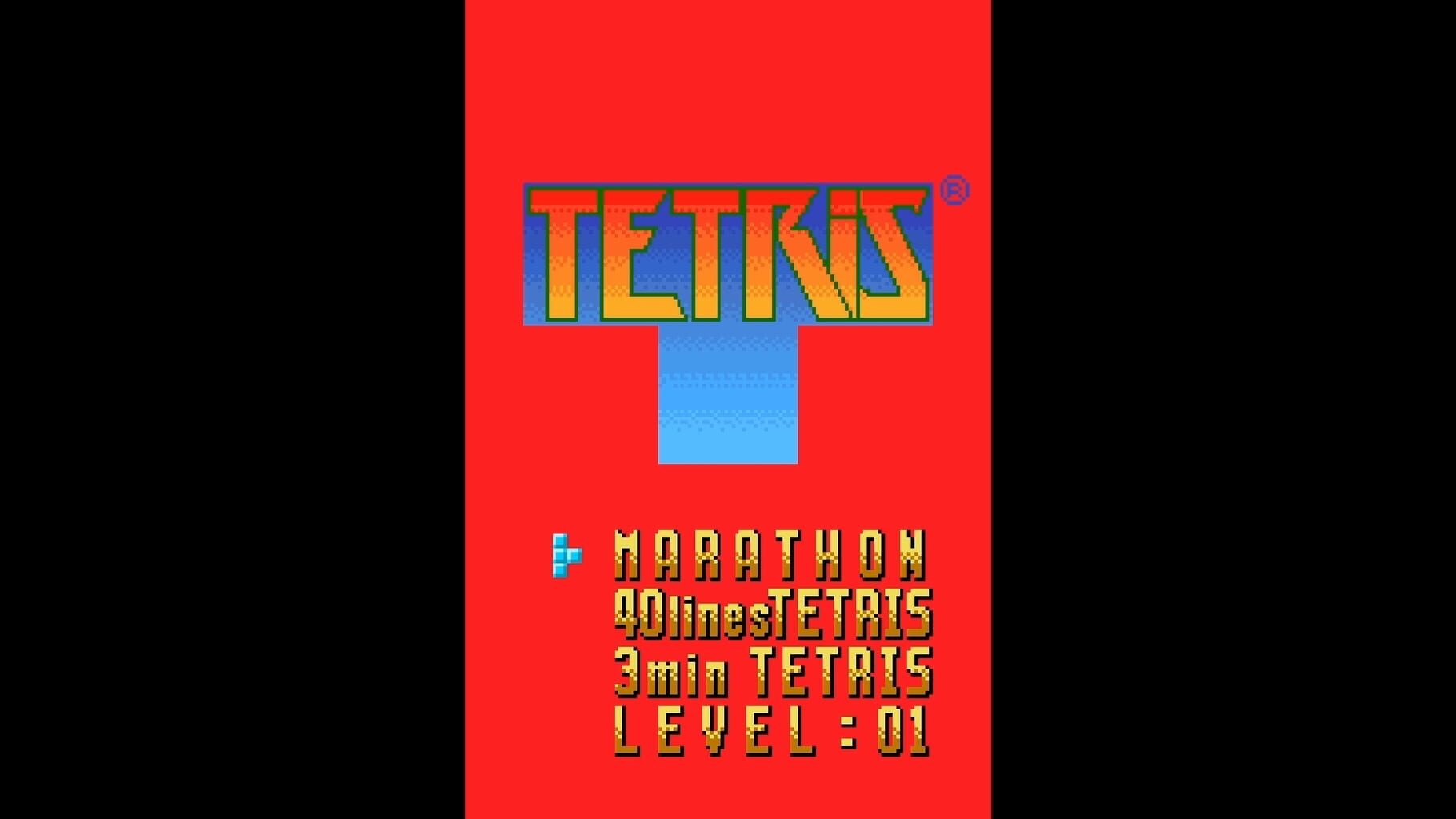 Captura de pantalla - Tetris