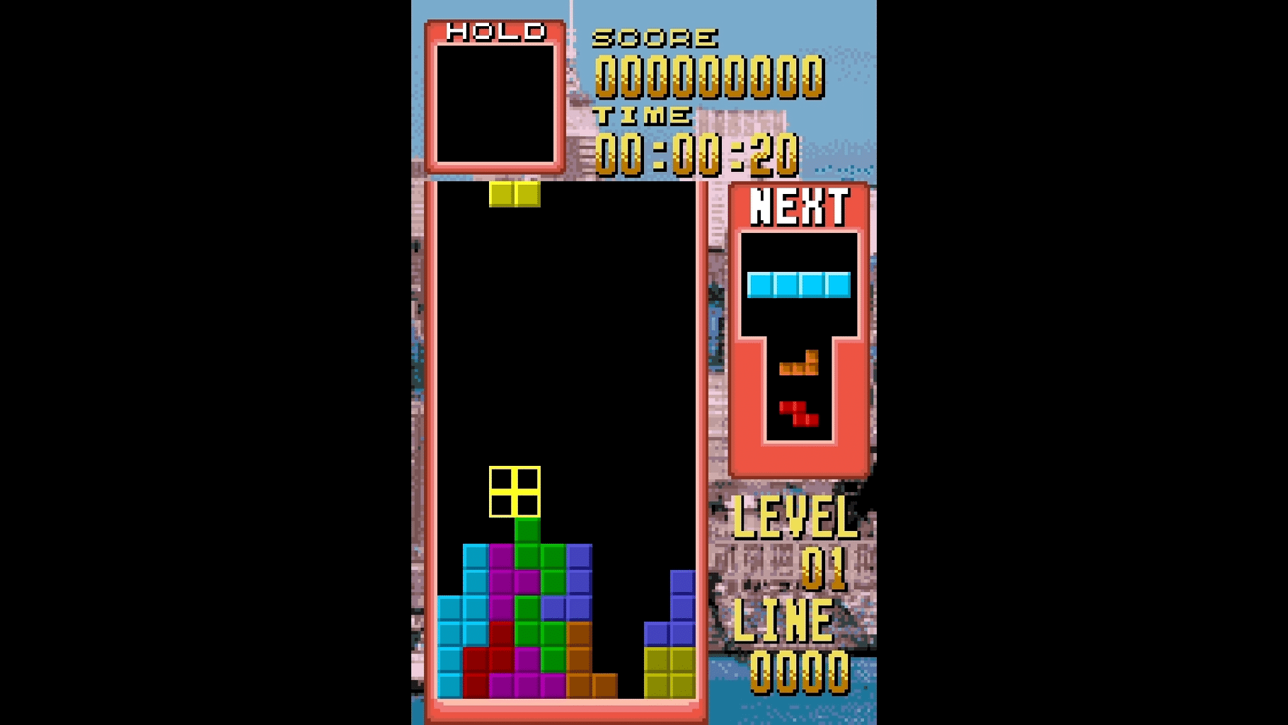 Tetris screenshot