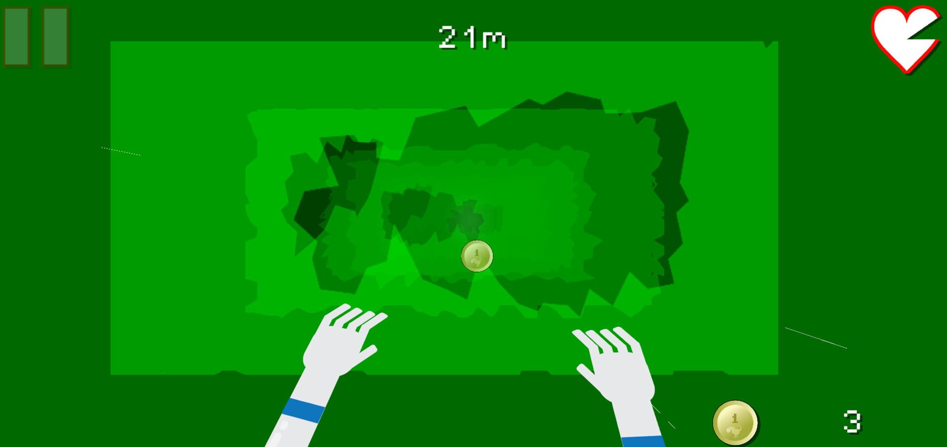 Endless Martian Pit - Screenshot