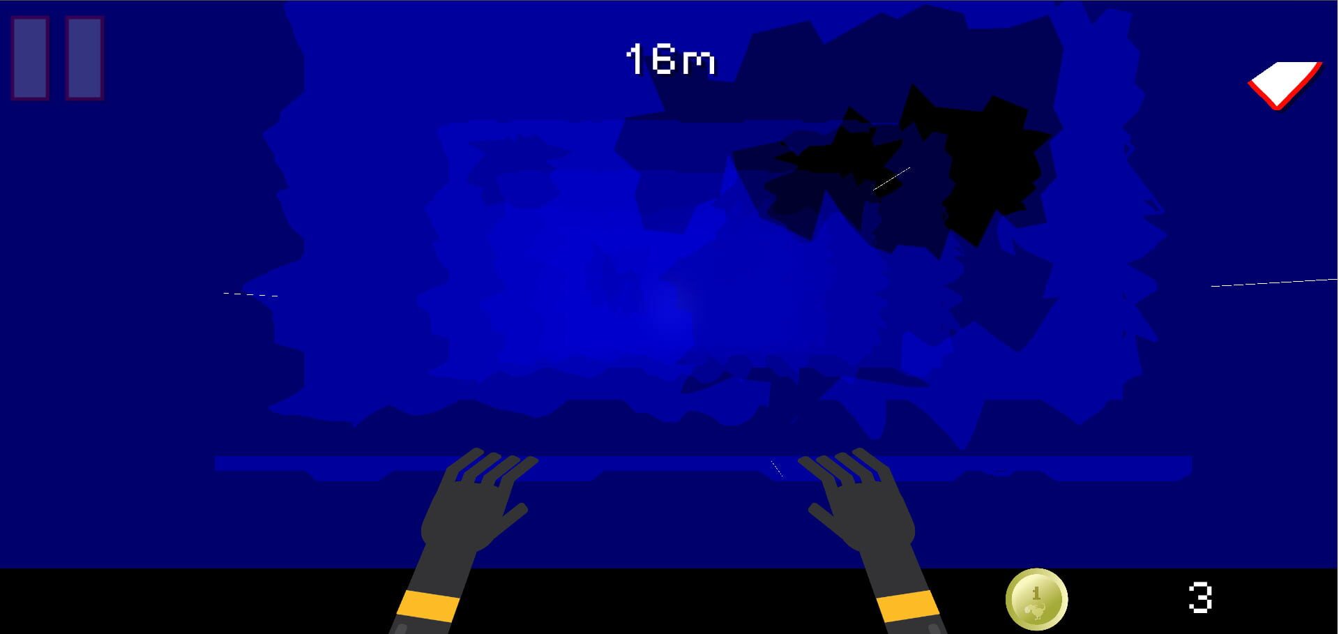 Endless Martian Pit - Screenshot