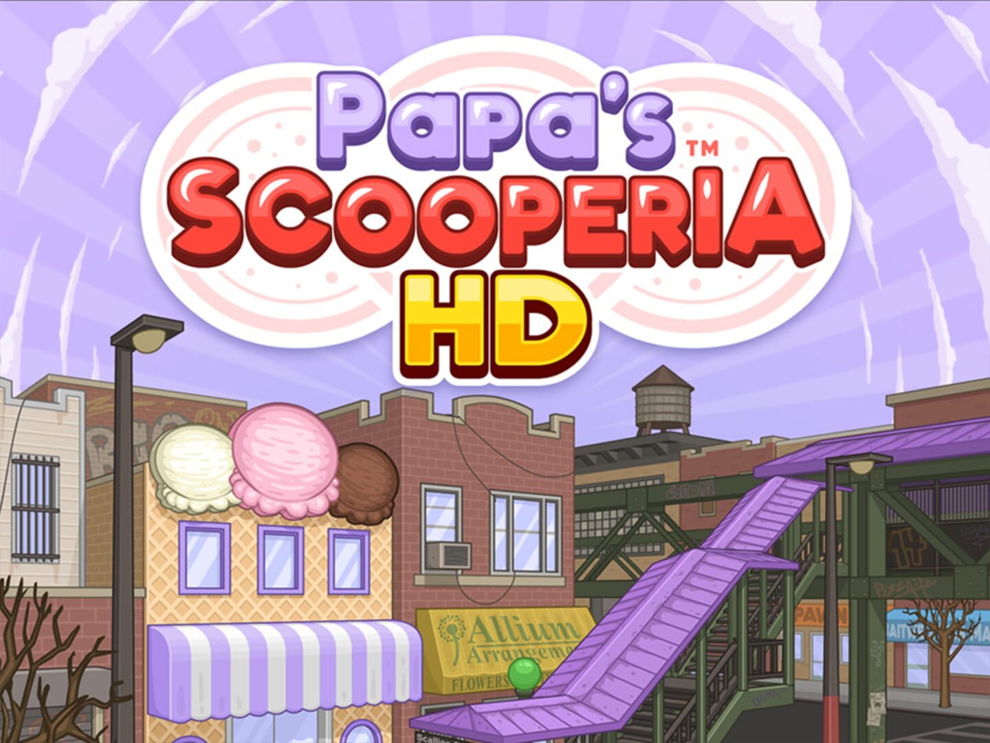 Captura de pantalla - Papa's Scooperia HD