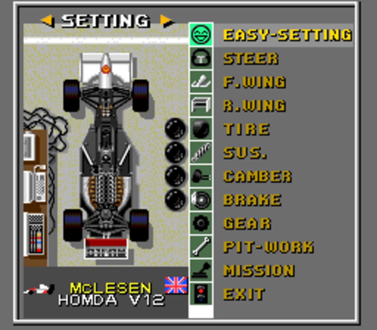 Captura de pantalla - F1 Circus Special: Pole to Win