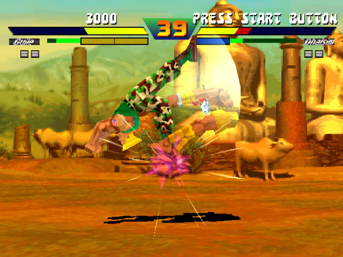 Captura de pantalla - Street Fighter EX plus Alpha