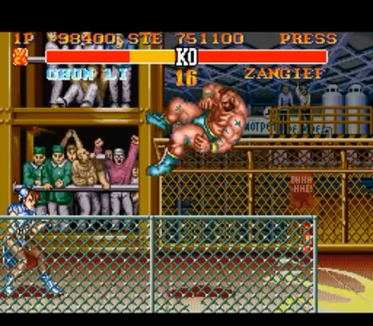 Captura de pantalla - Street Fighter II' Turbo: Hyper Fighting