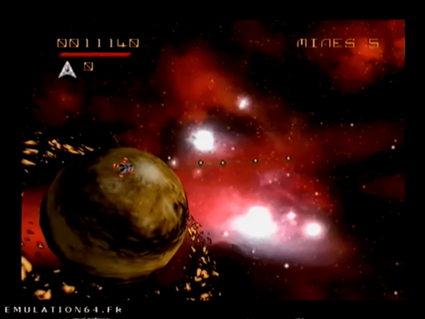Asteroids Hyper 64 screenshot