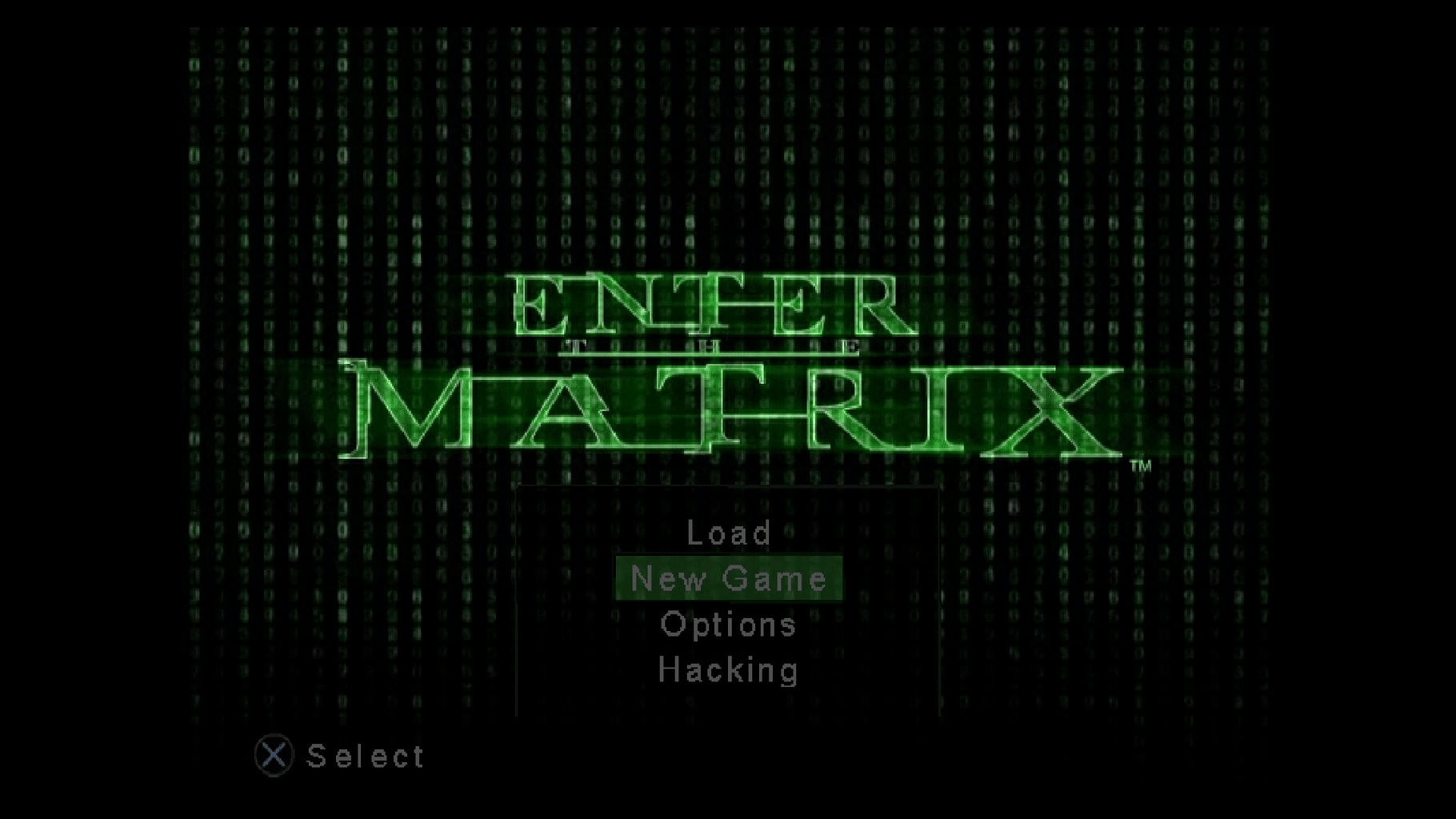 Enter the Matrix screenshot