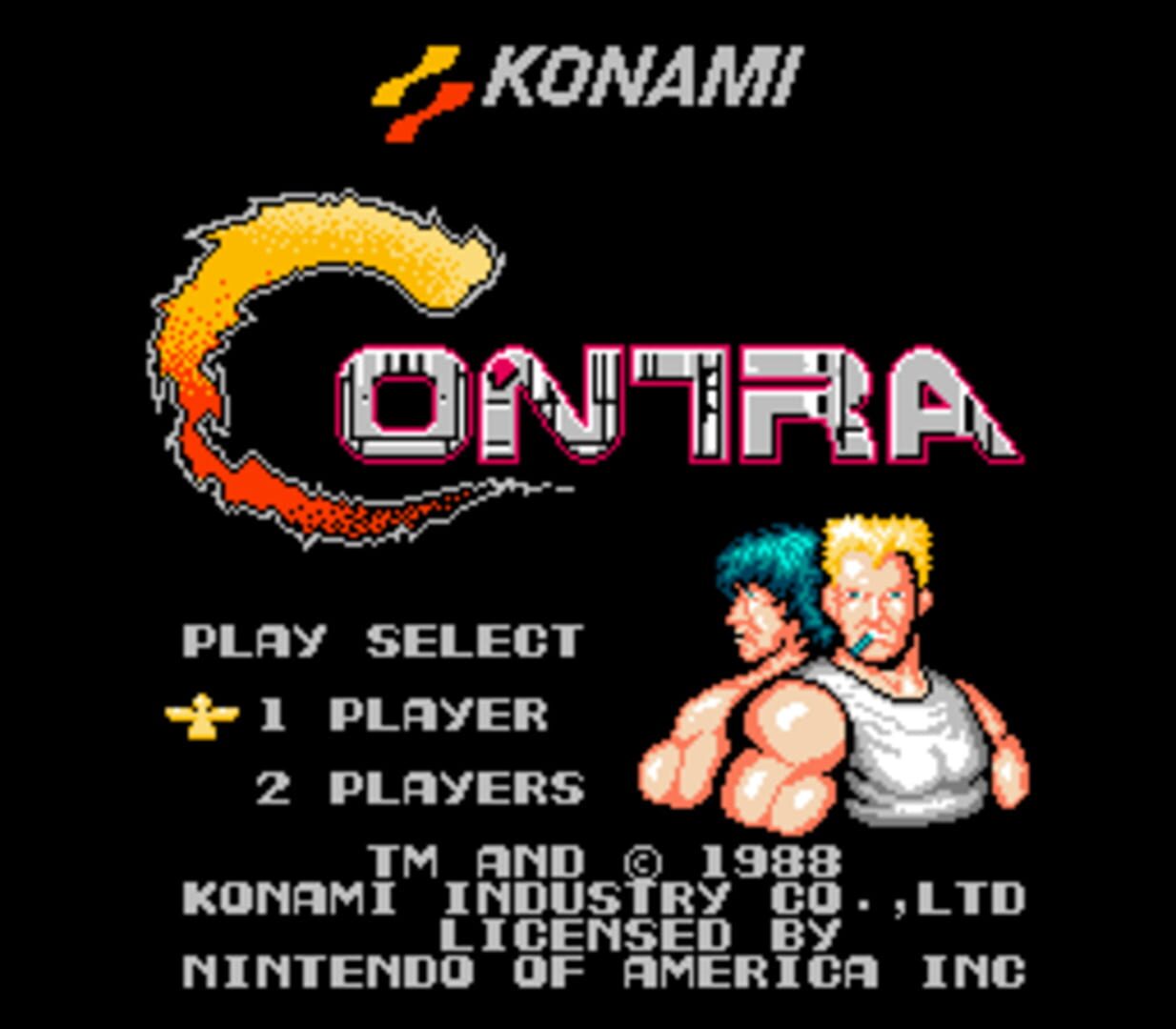 Contra screenshot