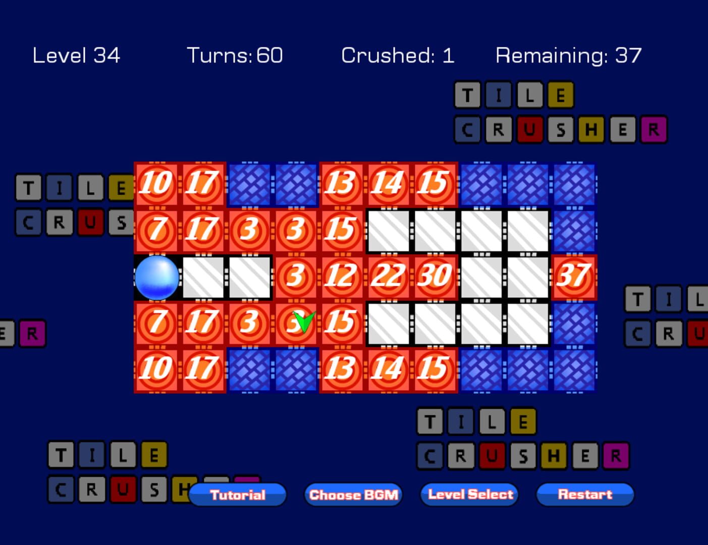 Tile Crusher - Screenshot