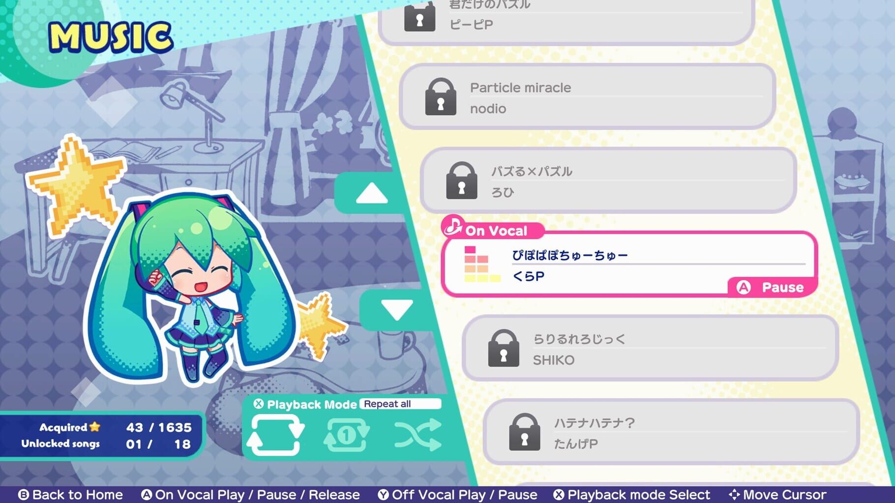 Hatsune Miku Logic Paint S screenshot