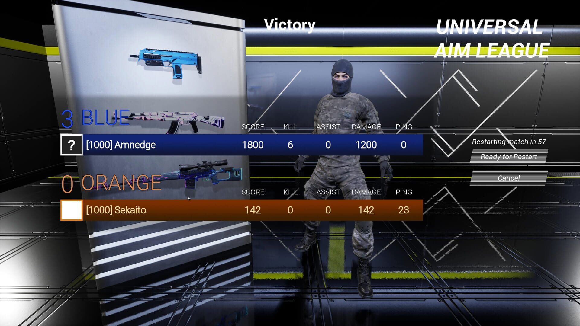 UAL: Universal AIM League - Screenshot