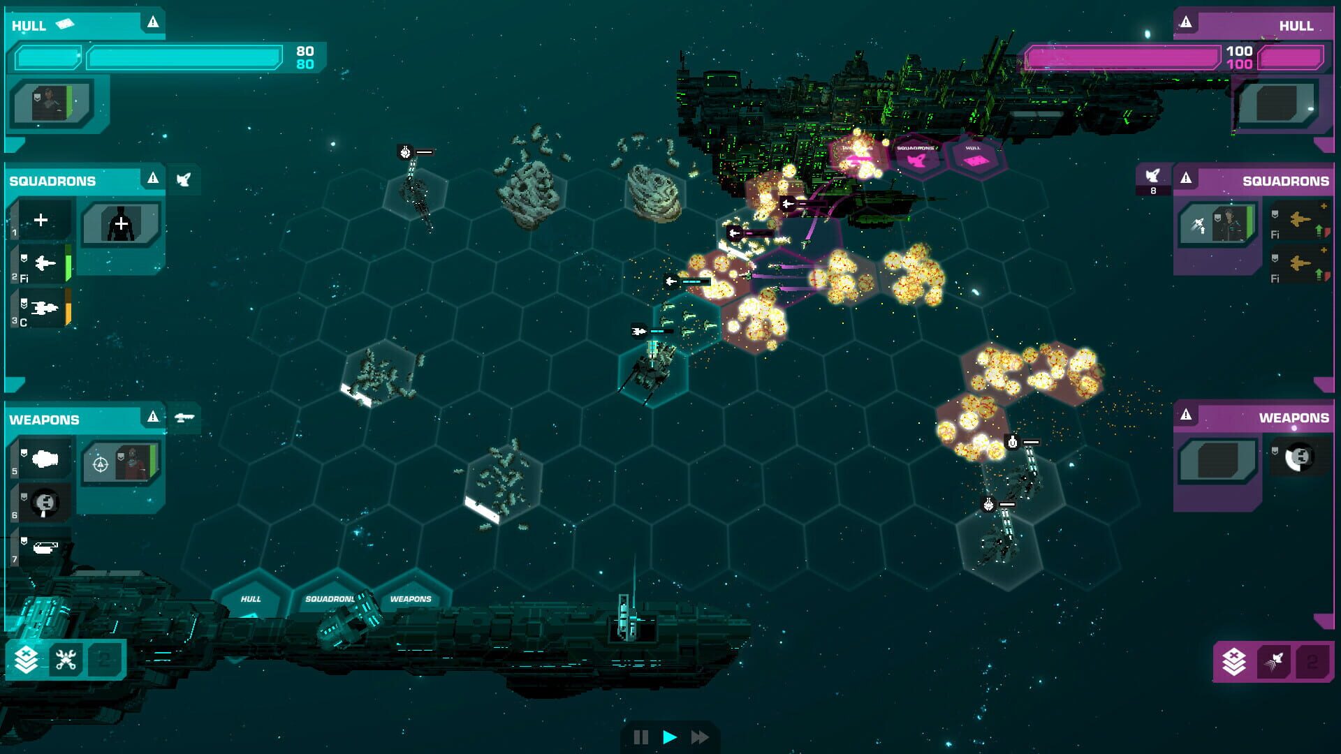 Crying Suns: Deluxe Edition - Screenshot