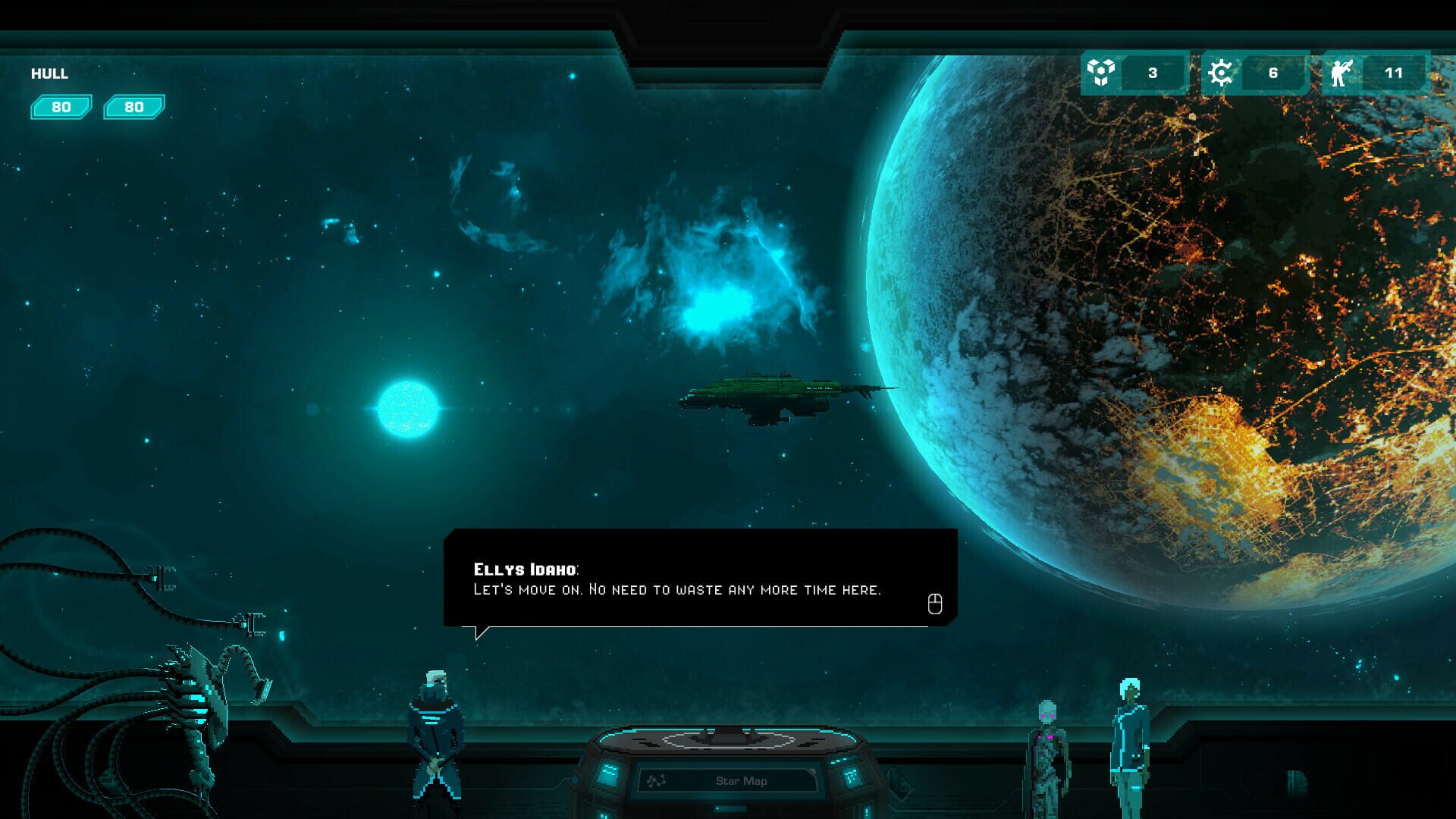 Crying Suns: Deluxe Edition - Screenshot