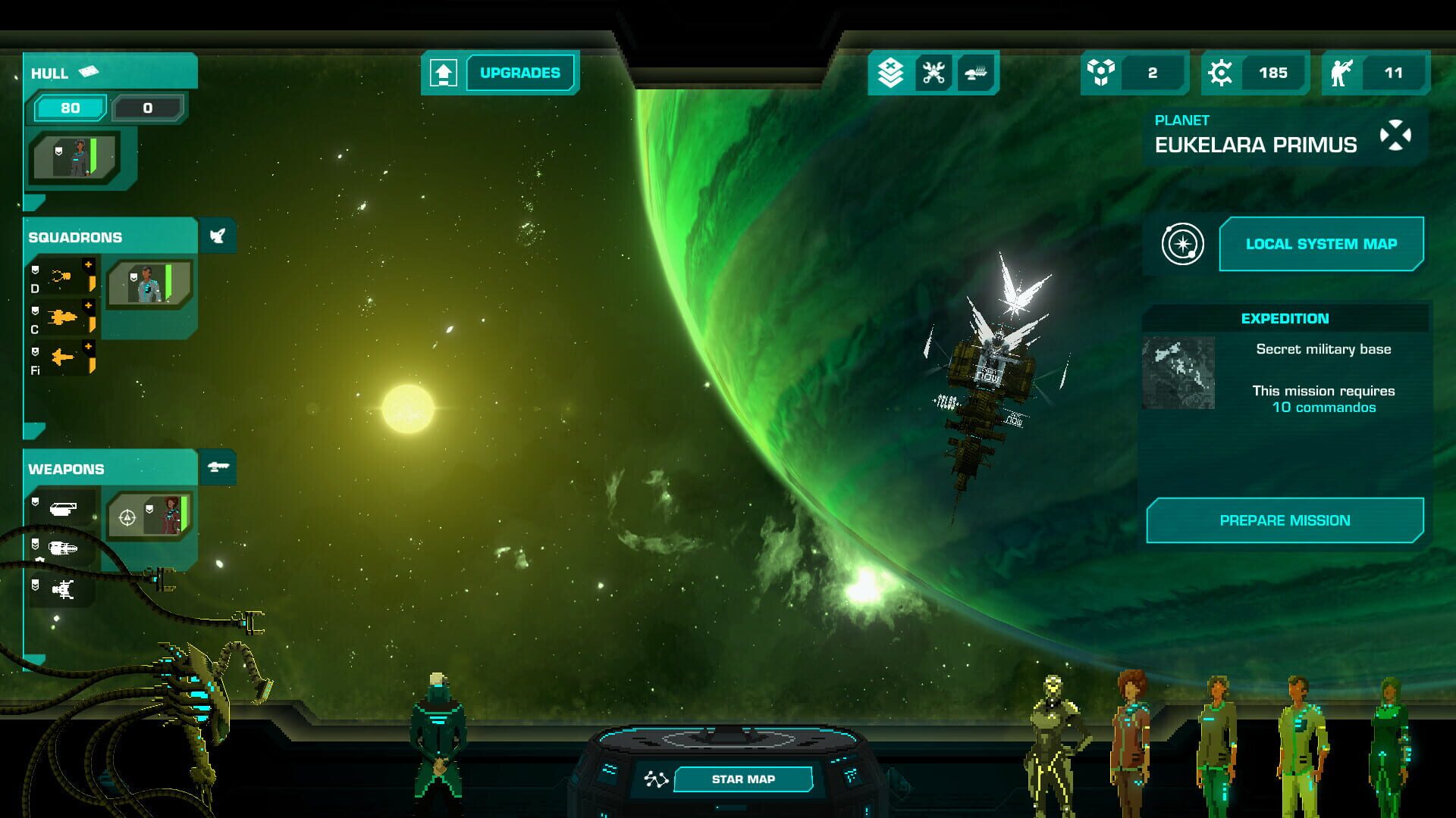 Crying Suns: Deluxe Edition - Screenshot