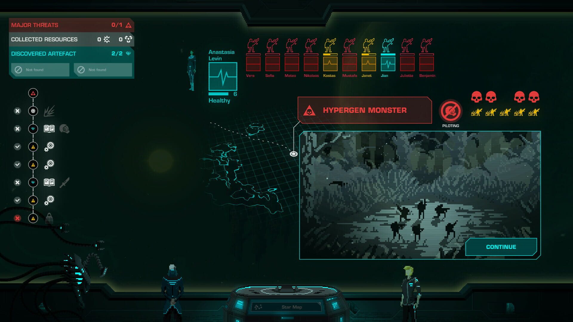 Crying Suns: Deluxe Edition - Screenshot