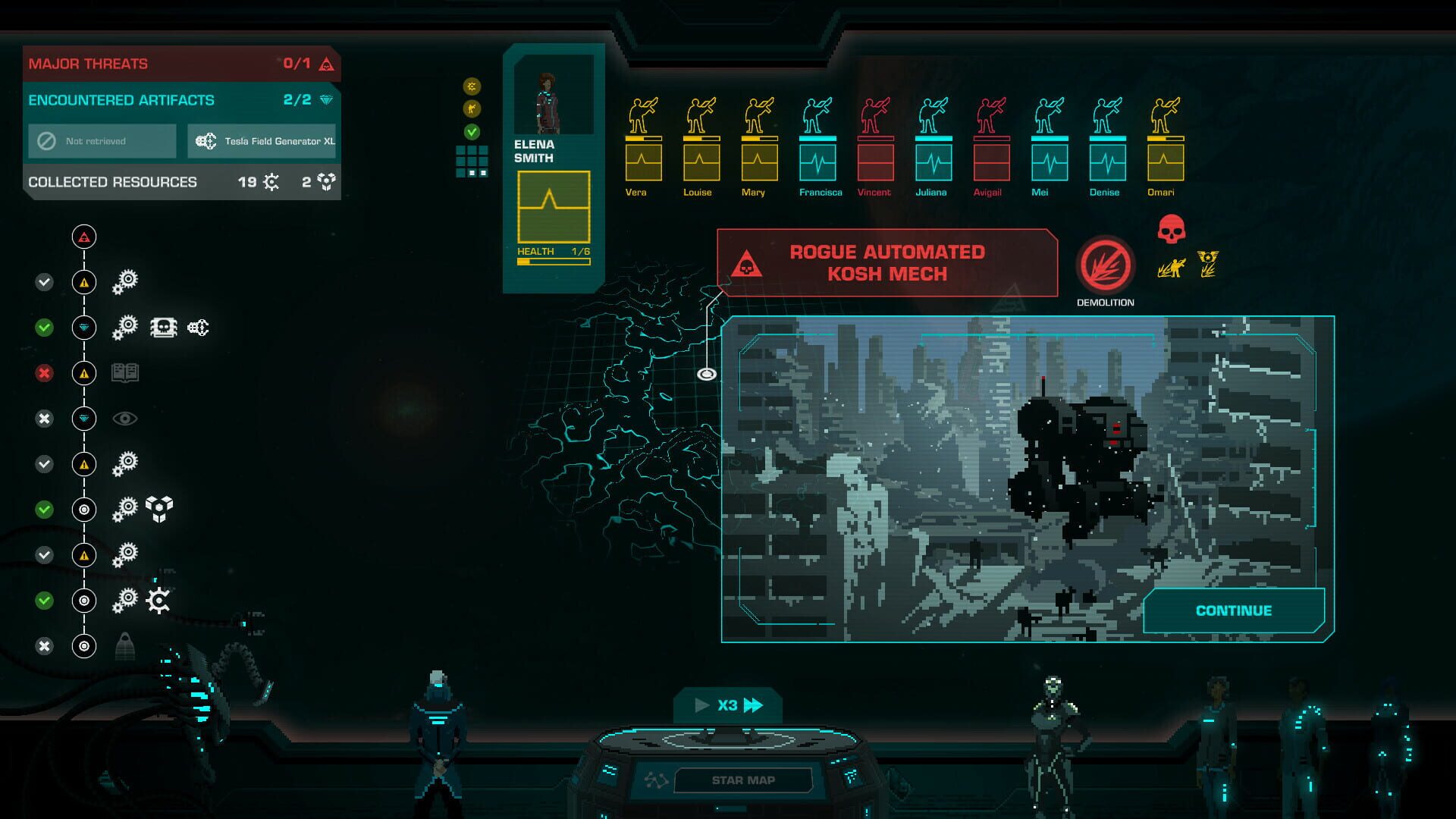 Crying Suns: Deluxe Edition - Screenshot