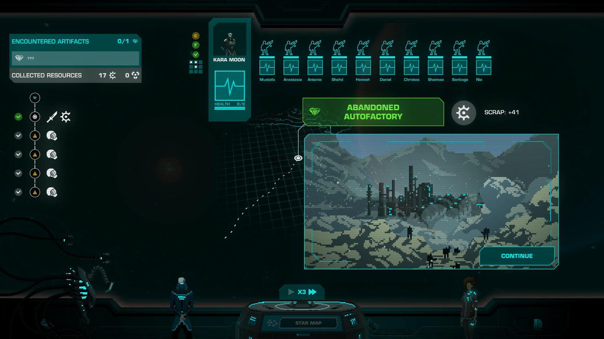 Crying Suns: Deluxe Edition - Screenshot