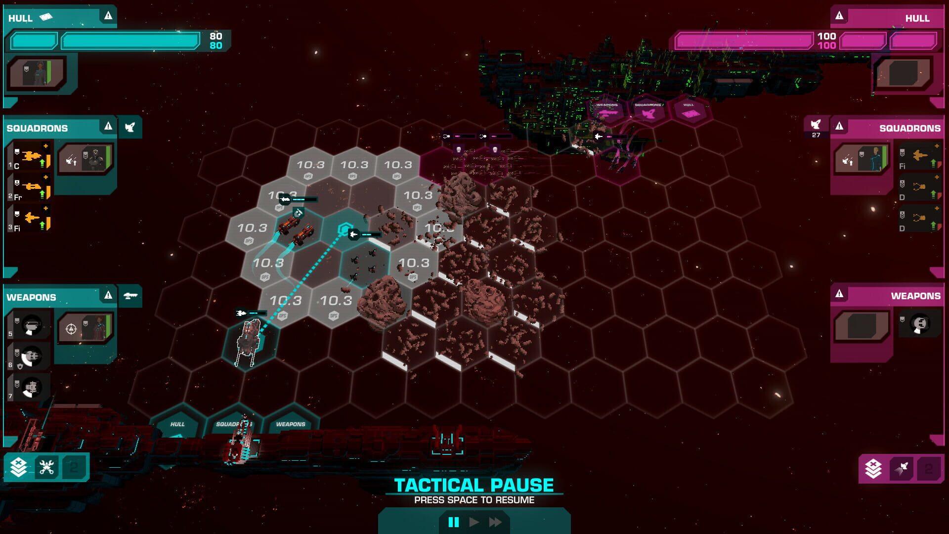 Crying Suns: Deluxe Edition - Screenshot