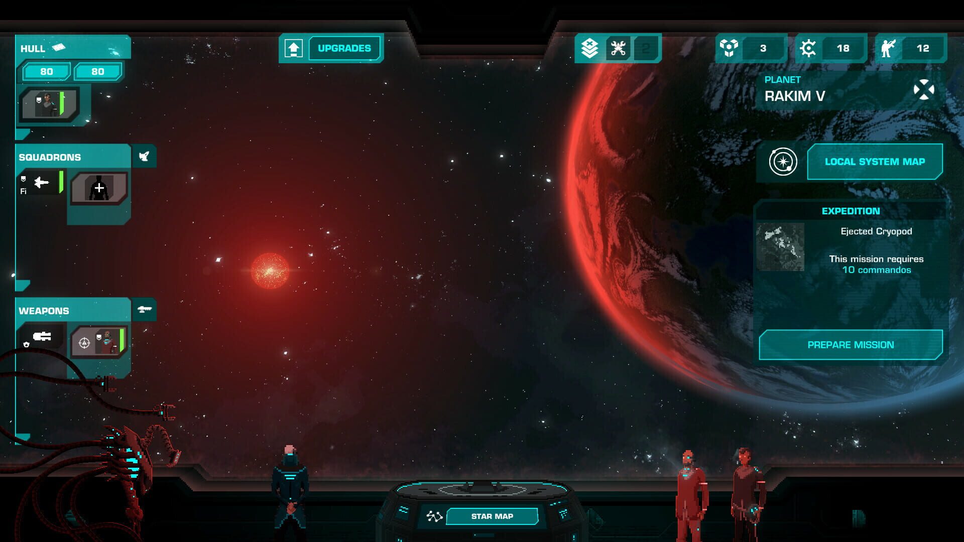 Crying Suns: Deluxe Edition - Screenshot