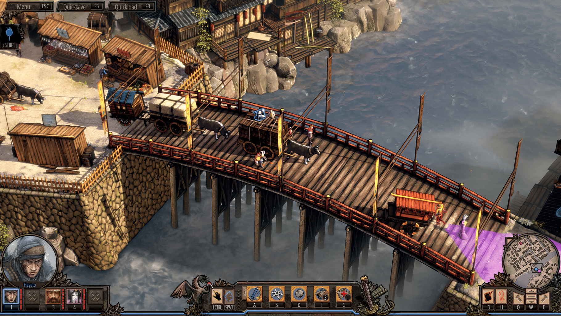 Shadow Tactics: Anniversary Bundle screenshot